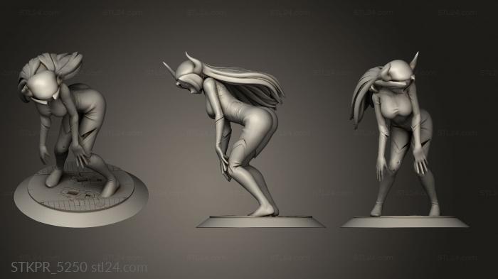 Figurines simple (STKPR_5250) 3D models for cnc