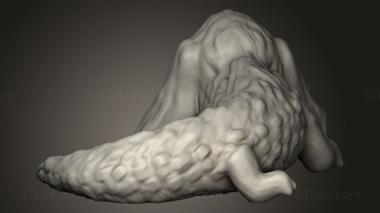 Figurines simple (Neverending Story Falkor, STKPR_5316) 3D models for cnc