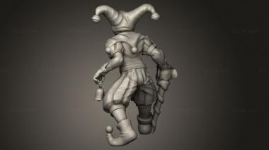 Figurines simple (Omnioji Old Jester, STKPR_5393) 3D models for cnc