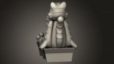 Figurines simple (Rober Rollin Calvin and Hobbes Callvin, STKPR_5666) 3D models for cnc