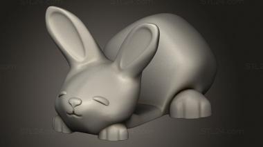 Figurines simple (celular infantiles conejito little bunny, STKPR_5692) 3D models for cnc