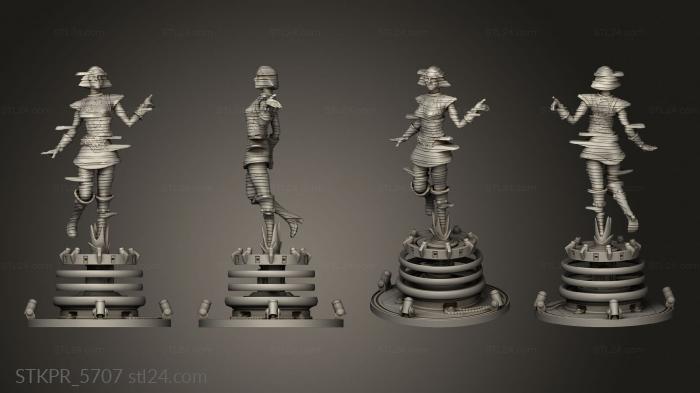 Figurines simple (STKPR_5707) 3D models for cnc