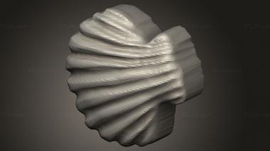 Figurines simple (scallop, STKPR_5708) 3D models for cnc