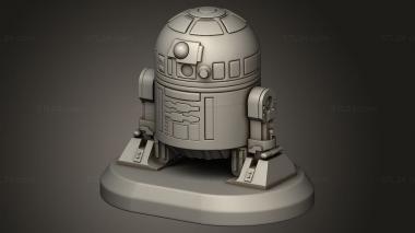 Figurines simple (Star Wars, STKPR_5960) 3D models for cnc