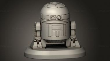 Figurines simple (Star Wars, STKPR_5960) 3D models for cnc