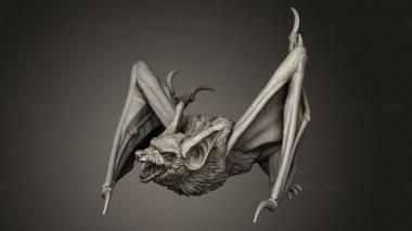 Figurines simple (Giant Bat, STKPR_5976) 3D models for cnc