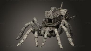 Figurines simple (The Gunslinger Lodge Giant Tarantula Building, STKPR_6078) 3D models for cnc