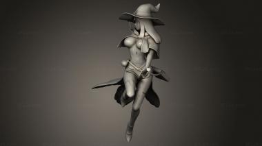 Figurines simple (The Witch, STKPR_6116) 3D models for cnc