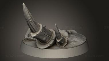 Figurines simple (tyranid Planet, STKPR_6208) 3D models for cnc