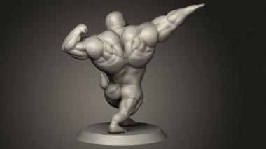 Figurines simple (ultra swole cer, STKPR_6226) 3D models for cnc