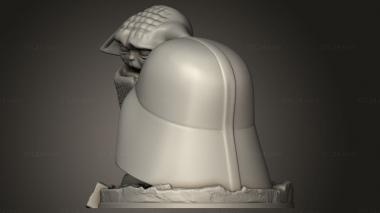 Figurines simple (Vader Memorial, STKPR_6259) 3D models for cnc