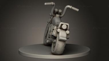 Figurines simple (Vault Premium Merida Motorcycle w, STKPR_6288) 3D models for cnc