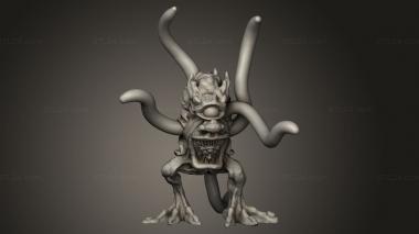 Figurines simple (Moon Troll Troll, STKPR_6330) 3D models for cnc