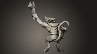 Figurines simple (Warhammer, STKPR_6386) 3D models for cnc