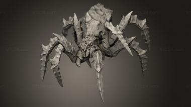 Figurines simple (Giant Spiders Spider, STKPR_6419) 3D models for cnc