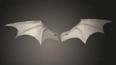 Figurines simple (wings Bat, STKPR_6439) 3D models for cnc