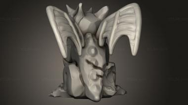 Figurines simple (World Forge The Shadowdale Graveyard Walls Kit Gargoyles Gargoyle, STKPR_6479) 3D models for cnc