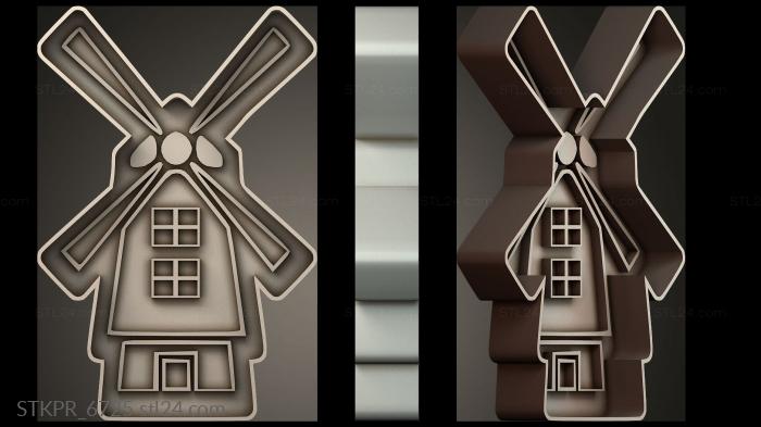 Windmill Cookie Cutter