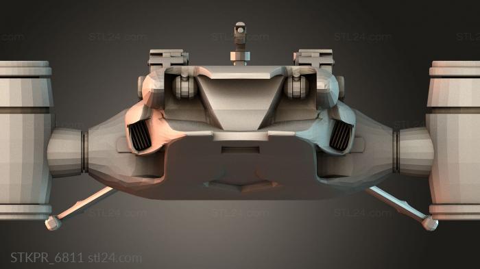 Figurines simple (Terminator Hunter Killer, STKPR_6811) 3D models for cnc