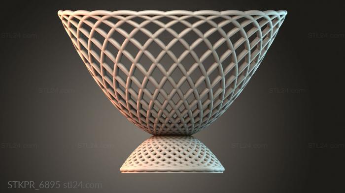 Figurines simple (Basket, STKPR_6895) 3D models for cnc