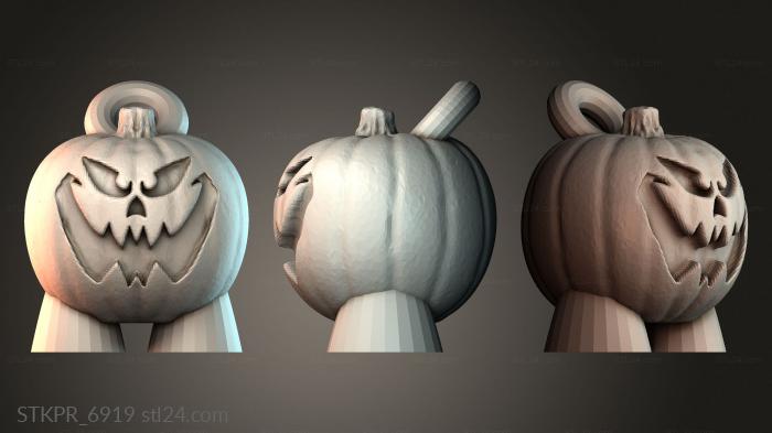 Keychain Pumpkin legs