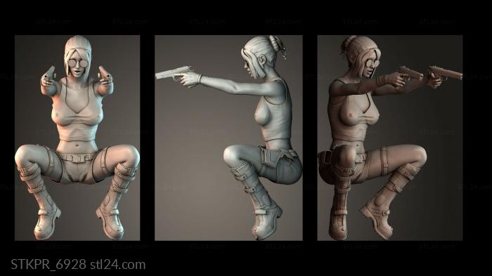 Miss lara croft action