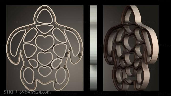 Mold Turtle cookie cutter