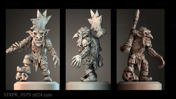 Figurines simple (STKPR_7079) 3D models for cnc