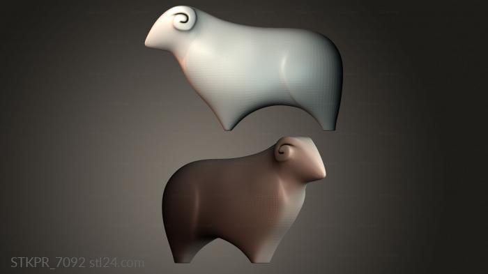 Abstract Bird Sculpture