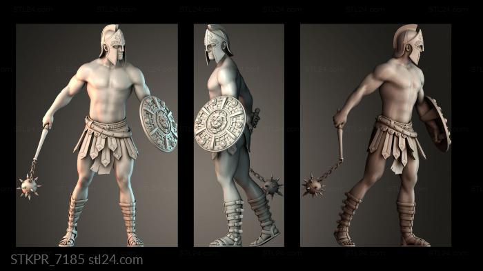 Mr gladiador figurine