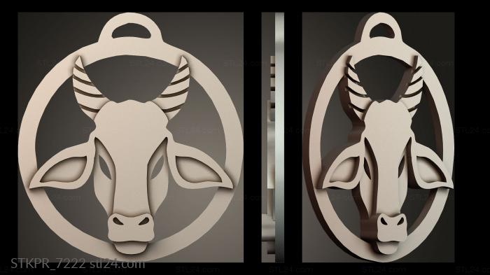 Cow Head Emblem