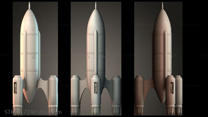 Futuristic Rocket Design