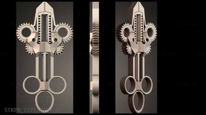 Mechanical Scissors Design