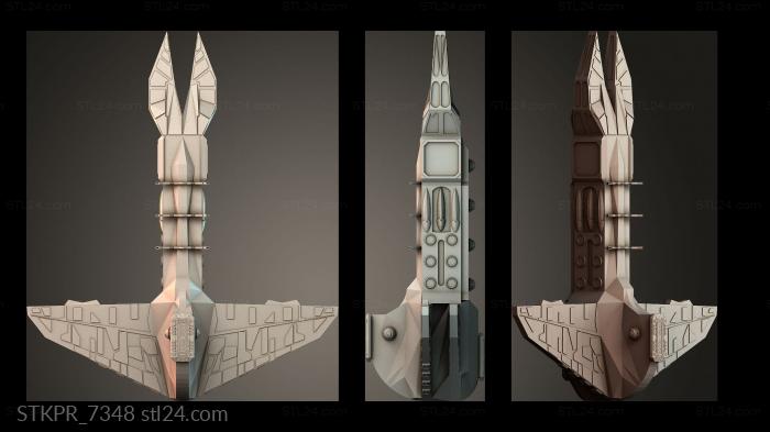 Futuristic Spacecraft Design