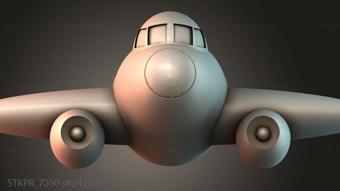 Toy plane and printer