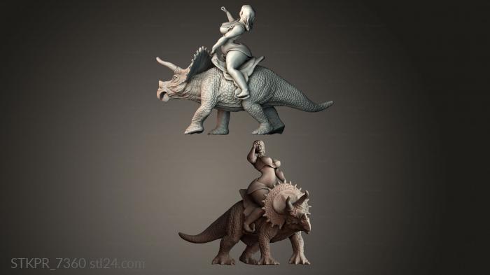 Figurines simple (STKPR_7360) 3D models for cnc