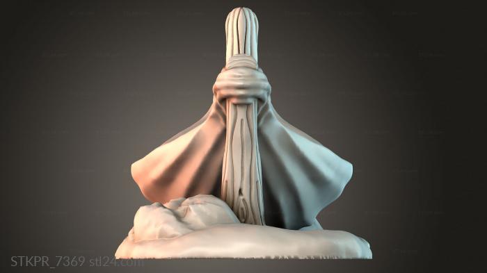 Mysterious Cloaked Figure