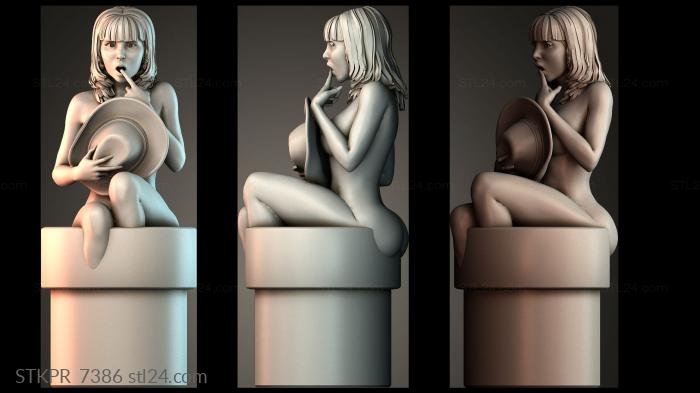 Mysterious Figure In Hat