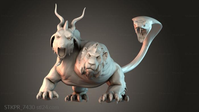 Three-headed monster