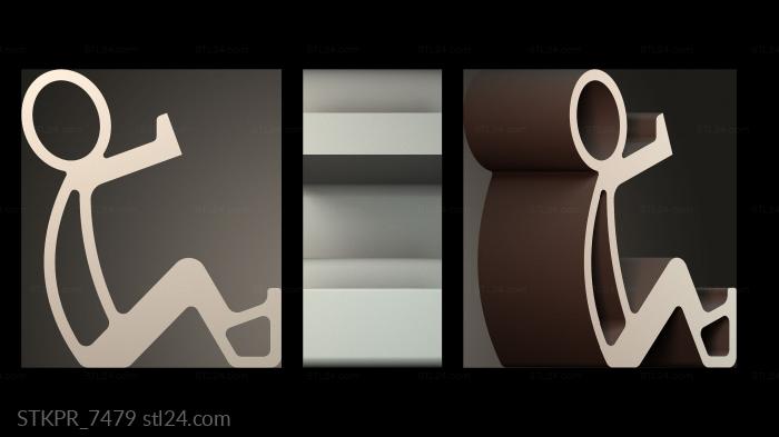 Abstract Human Figure