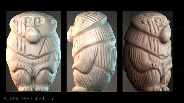 Kubo monkey talisman