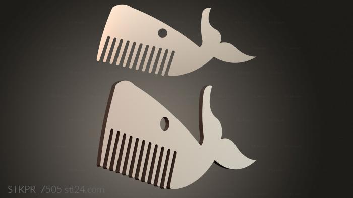 Whale Comb Design