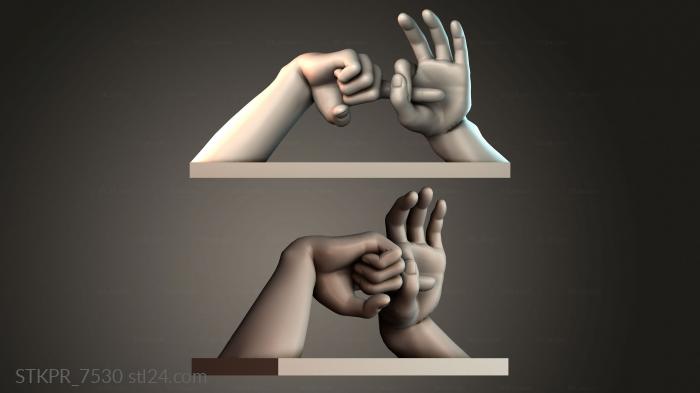 Hands Making Promises