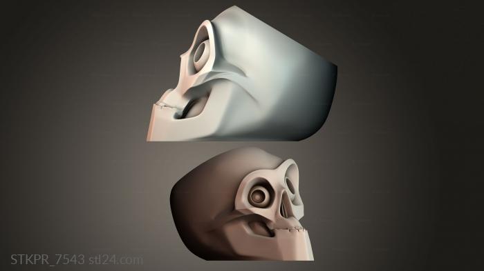 Stylized Skull Design