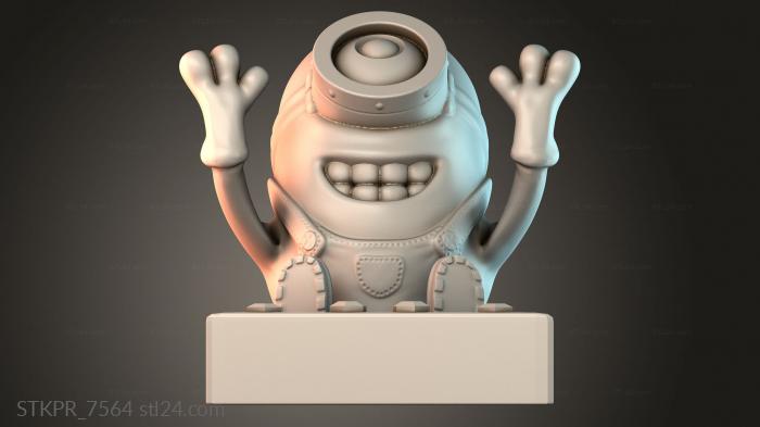 Happy Animated Character