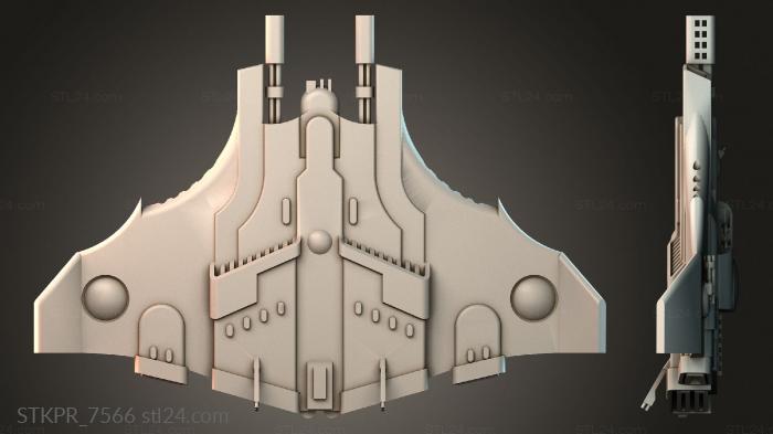 Futuristic Spaceship Design