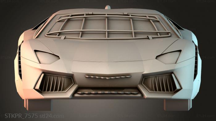 Futuristic Sports Car