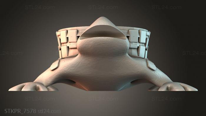 Frog Shaped Container