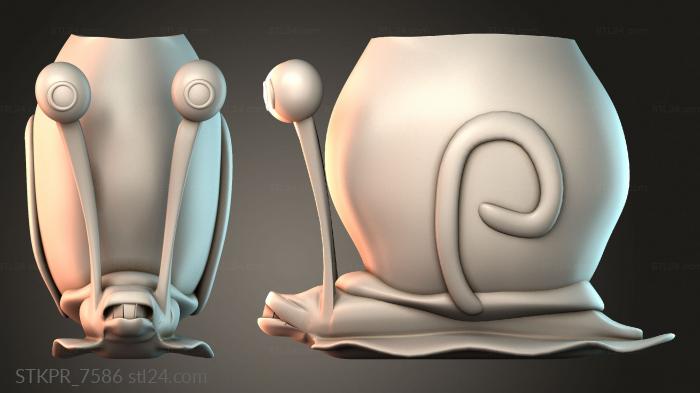 Abstract Snail Sculpture