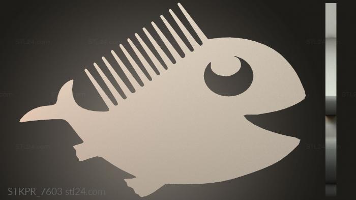 Fishshaped Comb